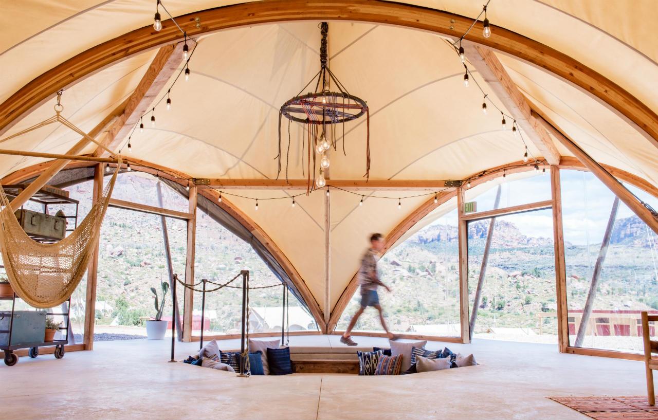 Under Canvas Zion Virgin Bagian luar foto