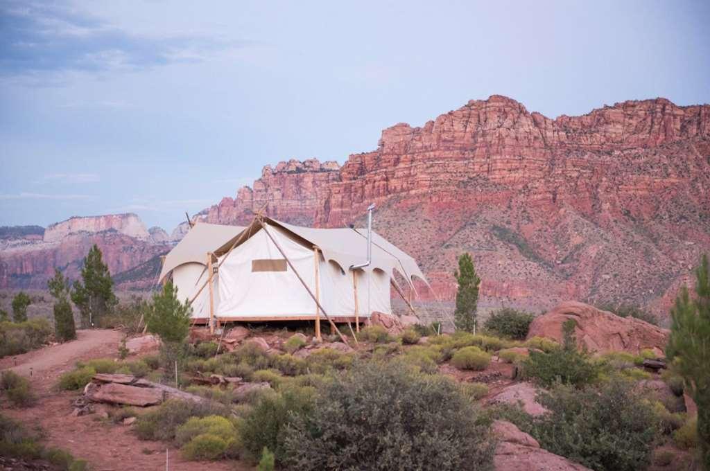 Under Canvas Zion Virgin Ruang foto