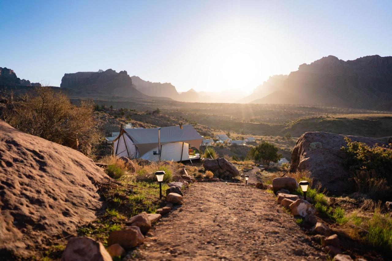 Under Canvas Zion Virgin Bagian luar foto