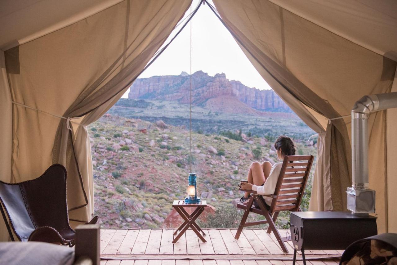 Under Canvas Zion Virgin Bagian luar foto